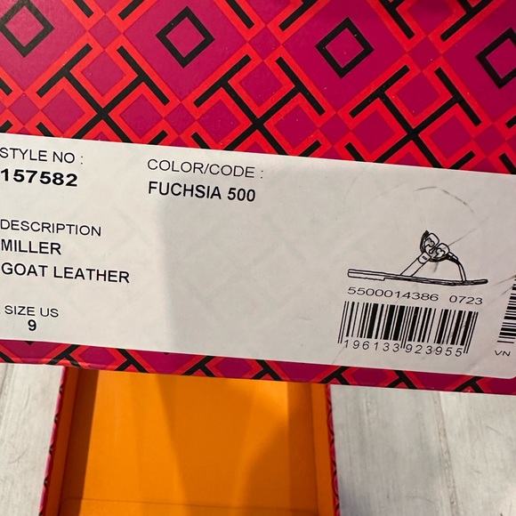 Tory Burch Miller Leather Sandal size 9 - Picture 6 of 9